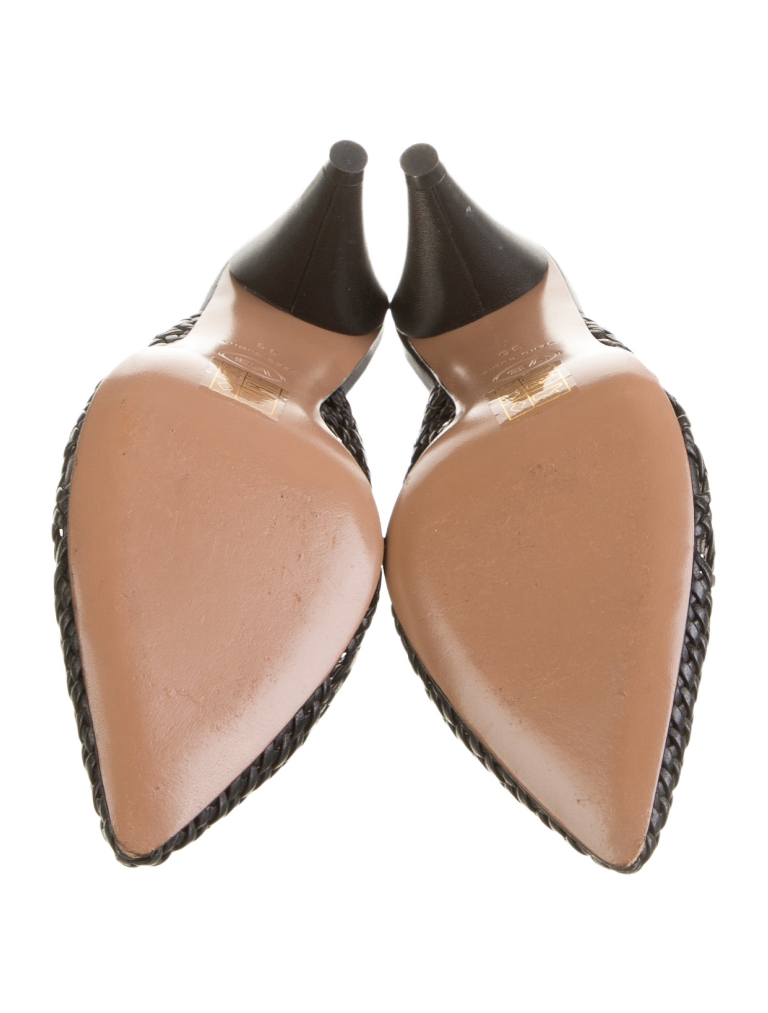 Veronica Beard Leather Mules